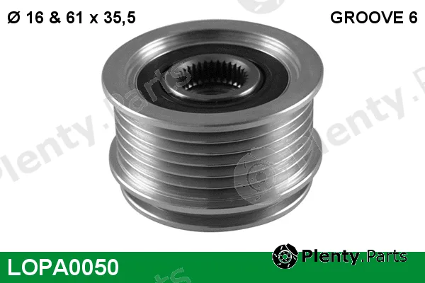 Lucas LOPA0050 — Alternator Freewheel Clutch