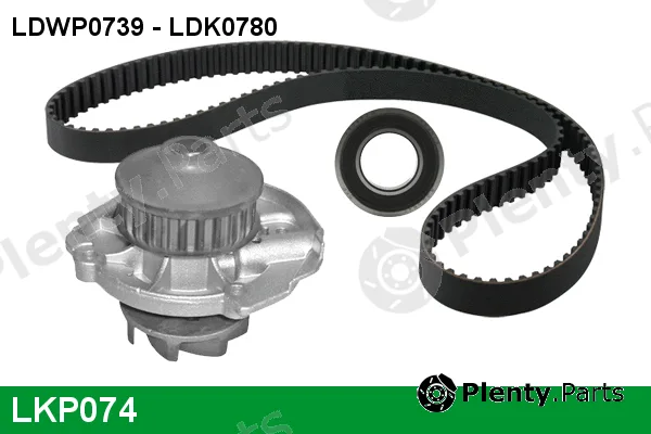 Lucas LKP074 — Water Pump & Timing Belt Kit