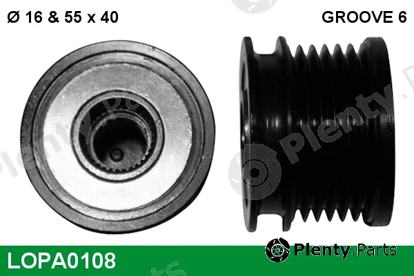 Lucas LOPA0108 — Alternator Freewheel Clutch