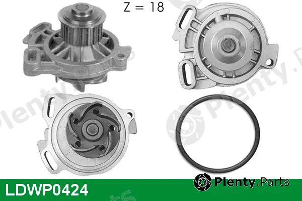 Lucas LDWP0424 — Water Pump, engine cooling