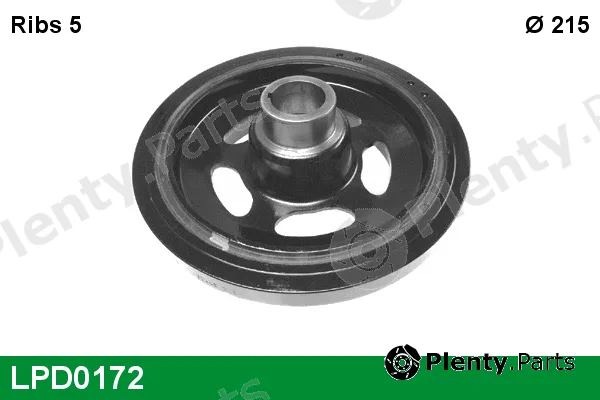 Lucas LPD0172 — Belt Pulley, crankshaft