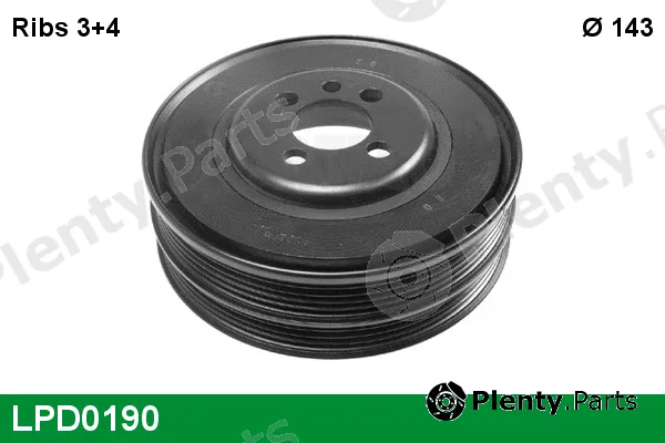 Lucas LPD0190 — Belt Pulley, crankshaft