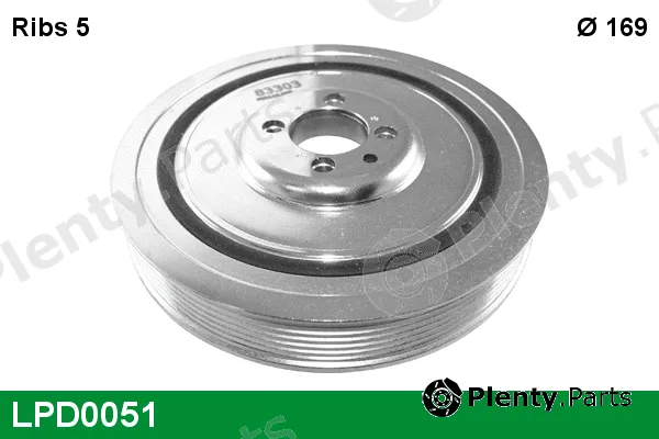 Lucas LPD0051 — Belt Pulley, crankshaft