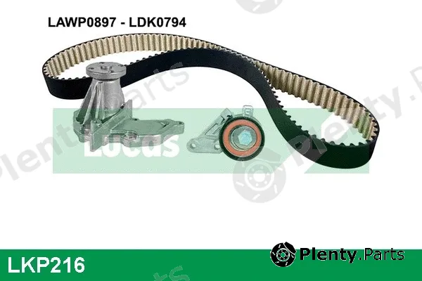 Lucas LKP216 — Water Pump & Timing Belt Kit