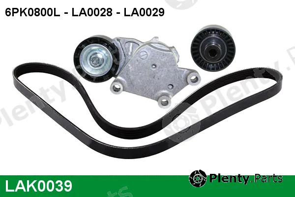 Lucas LAK0039 — V-Ribbed Belt Set