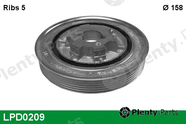 Lucas LPD0209 — Belt Pulley, crankshaft