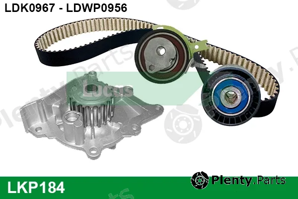 Lucas LKP184 — Water Pump & Timing Belt Kit