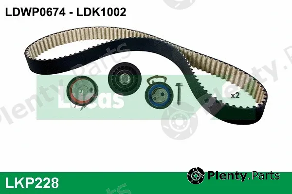 Lucas LKP228 — Water Pump & Timing Belt Kit