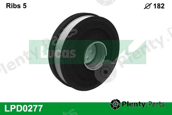 Lucas LPD0277 — Belt Pulley, crankshaft