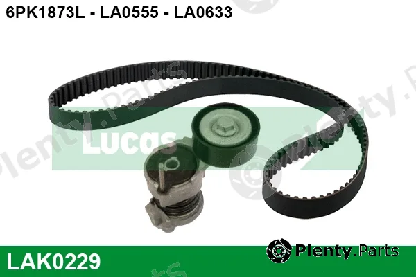 Lucas LAK0229 — V-Ribbed Belt Set