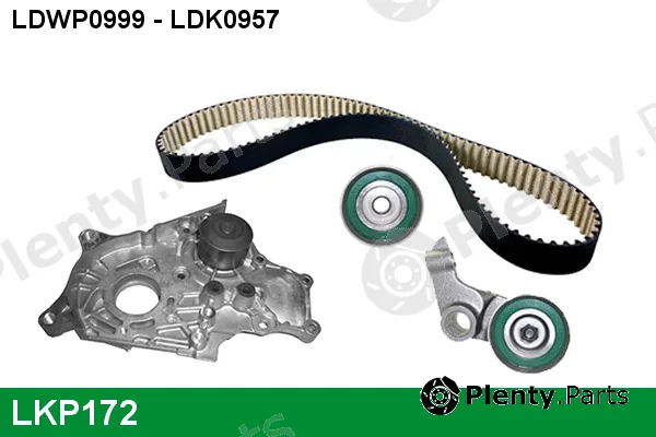 Lucas LKP172 — Water Pump & Timing Belt Kit