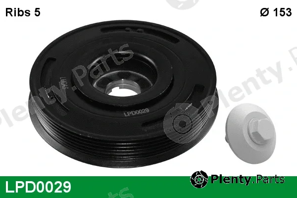 Lucas LPD0029 — Belt Pulley, crankshaft