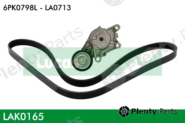 Lucas LAK0165 — V-Ribbed Belt Set