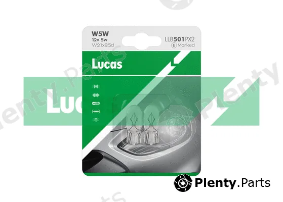 Lucas LLB501PX2 — Bulb, direction indicator Lucas