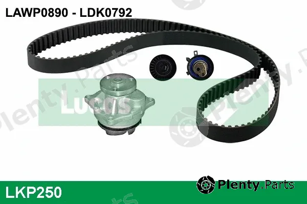 Lucas LKP250 — Water Pump & Timing Belt Kit