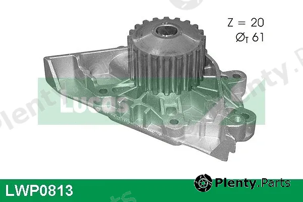 Lucas LWP0813 — Water Pump, engine cooling