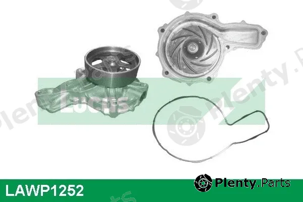 Lucas LAWP1252 — Water Pump, engine cooling