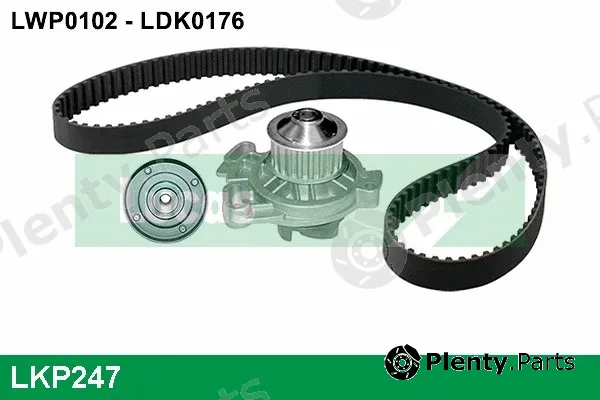Lucas LKP247 — Water Pump & Timing Belt Kit