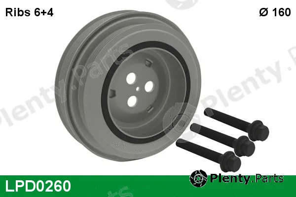 Lucas LPD0260 — Belt Pulley, crankshaft
