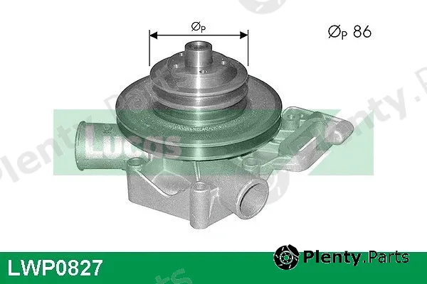 Lucas LWP0827 — Water Pump, engine cooling