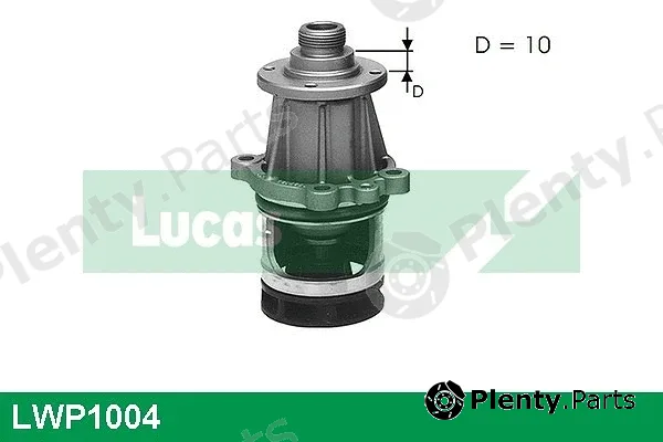 Lucas LWP1004 — Water Pump, engine cooling