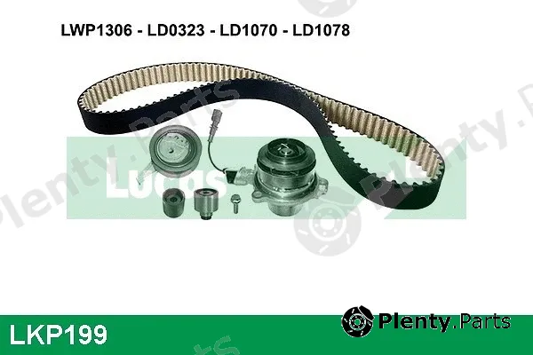 Lucas LKP199 — Water Pump & Timing Belt Kit