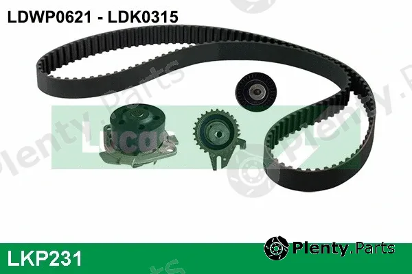 Lucas LKP231 — Water Pump & Timing Belt Kit