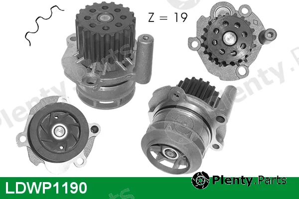 Lucas LDWP1190 — Water Pump, engine cooling