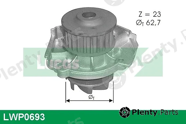 Lucas LWP0693 — Water Pump, engine cooling