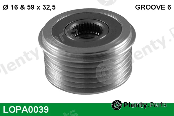 Lucas LOPA0039 — Alternator Freewheel Clutch