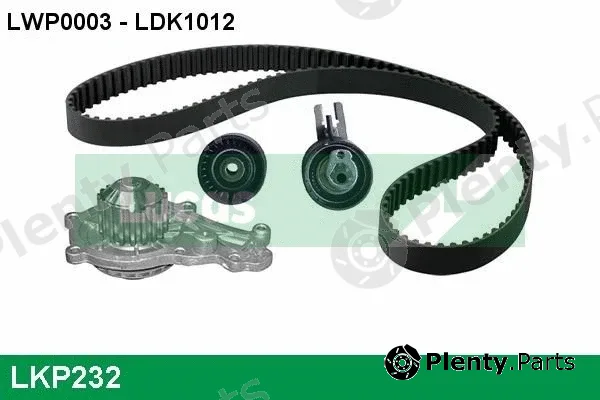 Lucas LKP232 — Water Pump & Timing Belt Kit