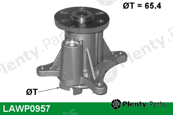 Lucas LAWP0957 — Water Pump, engine cooling