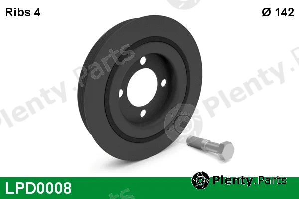 Lucas LPD0008 — Belt Pulley, crankshaft