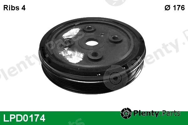 Lucas LPD0174 — Belt Pulley, crankshaft