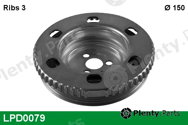 Lucas LPD0079 — Belt Pulley, crankshaft