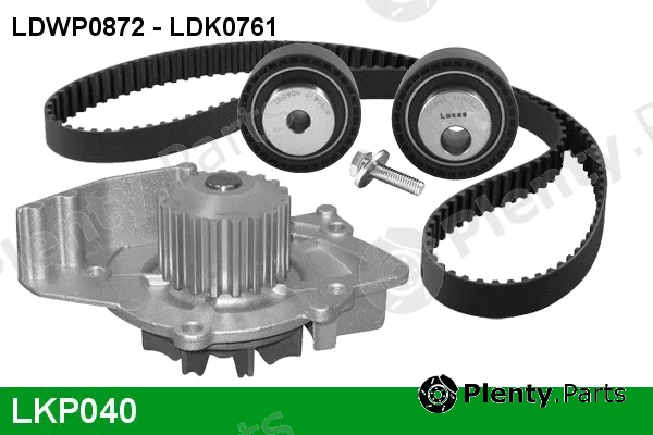 Lucas LKP040 — Water Pump & Timing Belt Kit