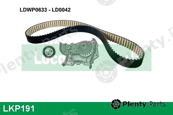 Lucas LKP191 — Water Pump & Timing Belt Kit
