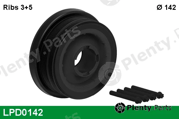 Lucas LPD0142 — Belt Pulley, crankshaft