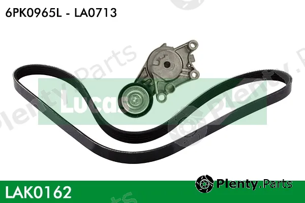 Lucas LAK0162 — V-Ribbed Belt Set