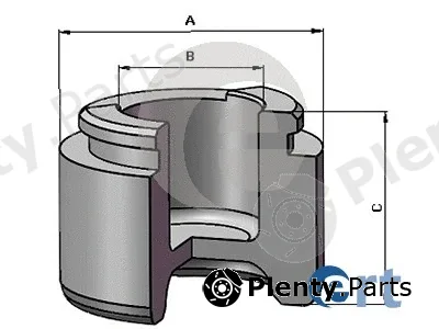 ERT 151812-C — Piston, brake caliper