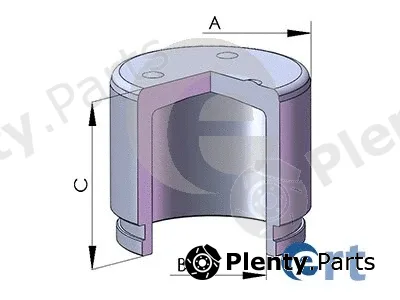 ERT 151780-C — Piston, brake caliper