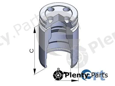 ERT 150760-C — Piston, brake caliper
