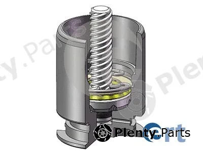 ERT 150274RK — Piston, brake caliper