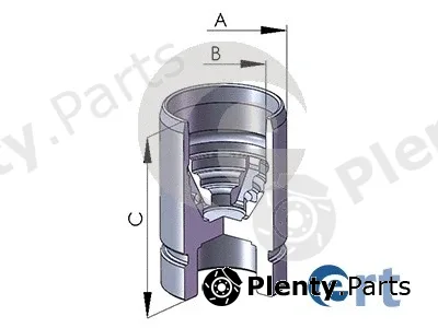 ERT 150553-C — Piston, brake caliper