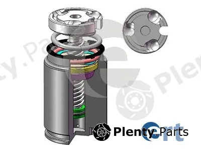 ERT 150265LK — Piston, brake caliper
