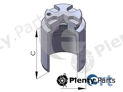 ERT 150984-C — Piston, brake caliper