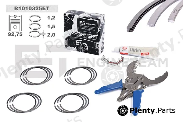 Et Engineteam R1010325ET — Piston Ring Kit
