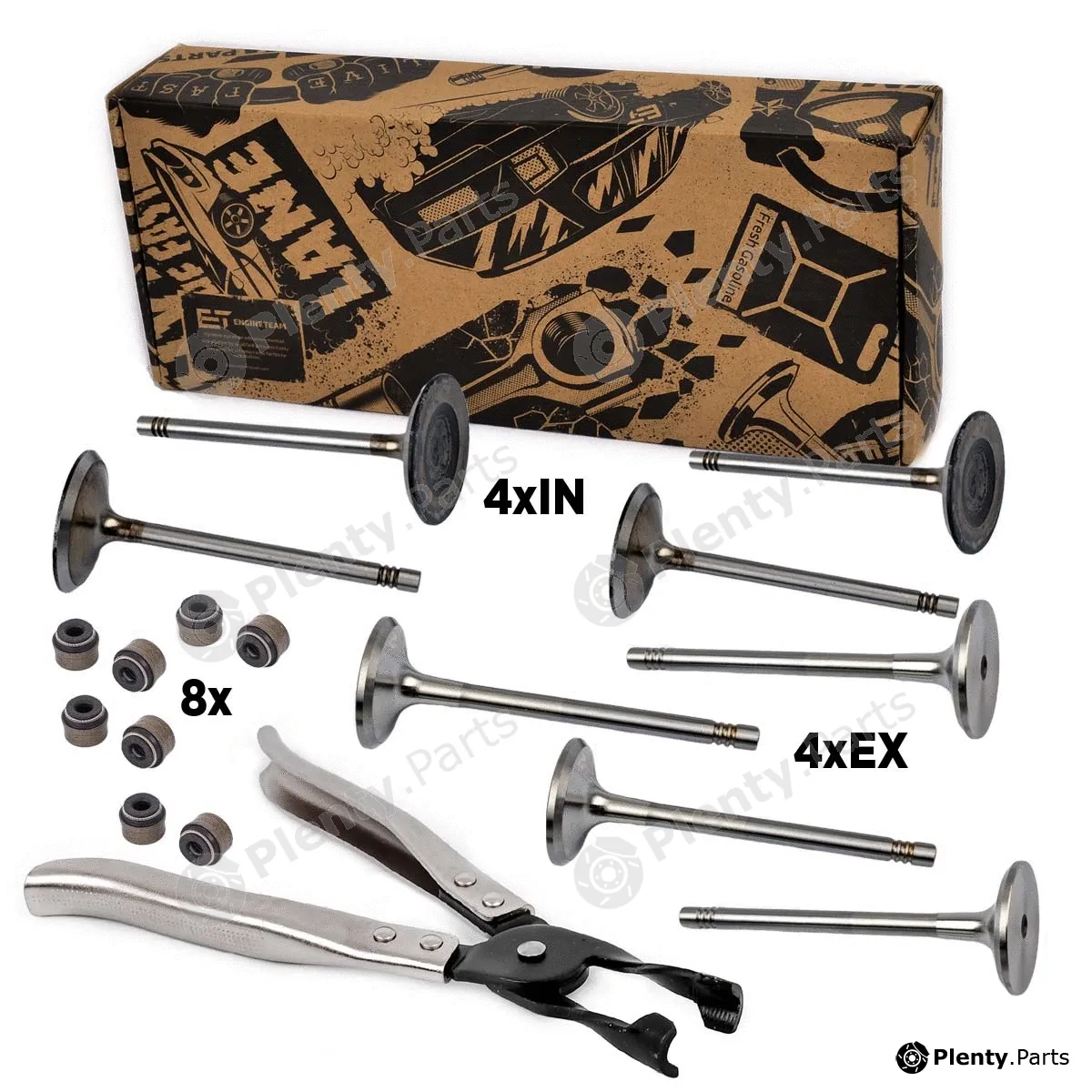 Et Engineteam VS0010VR1 — Valve Kit, intake/exhaust valve