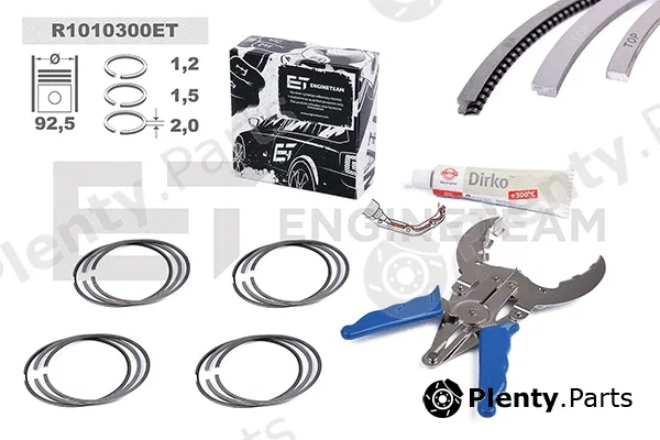 Et Engineteam R1010300ET — Piston Ring Kit