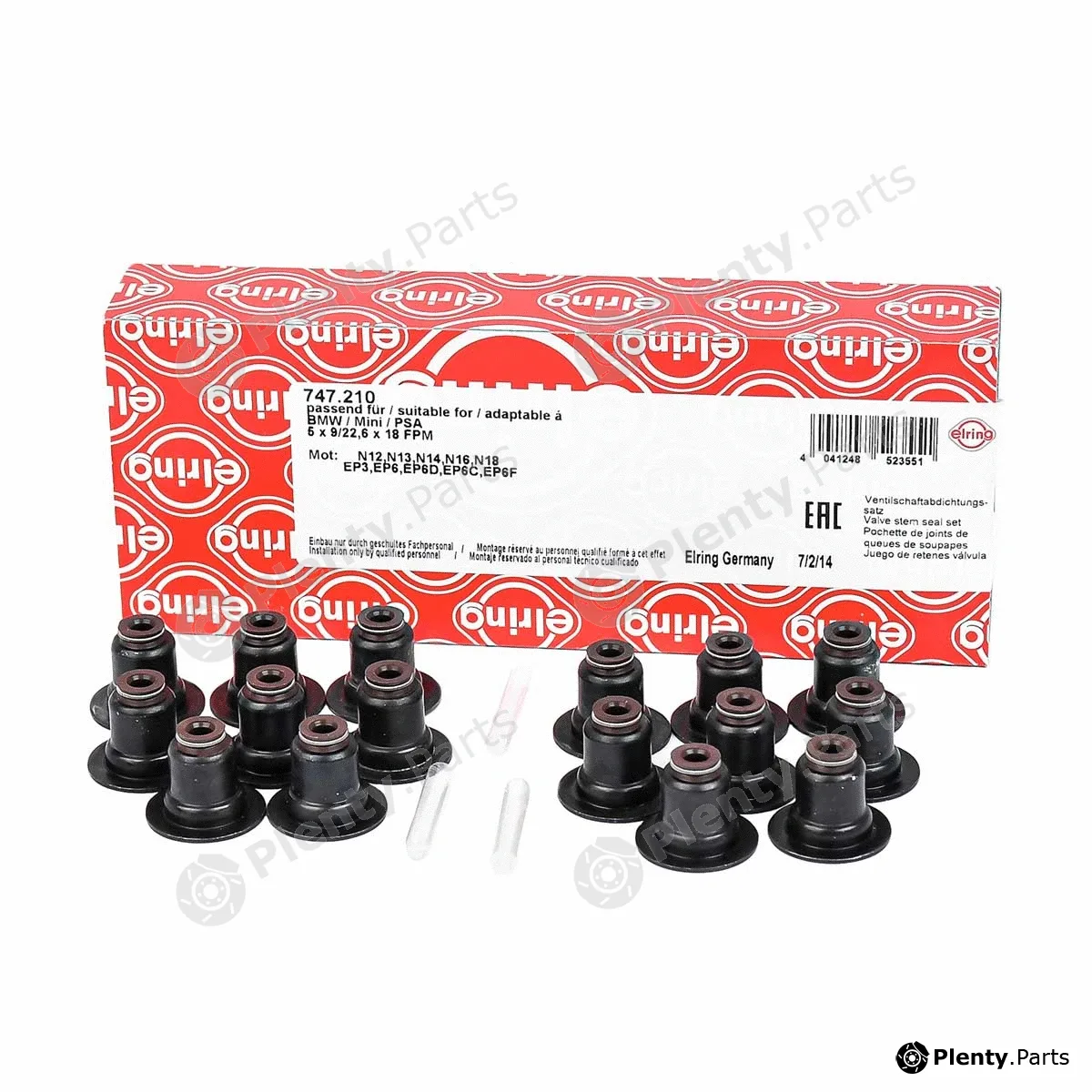 Et Engineteam VS0013 — Valve Kit, intake/exhaust valve